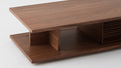 plank rectangular coffee table