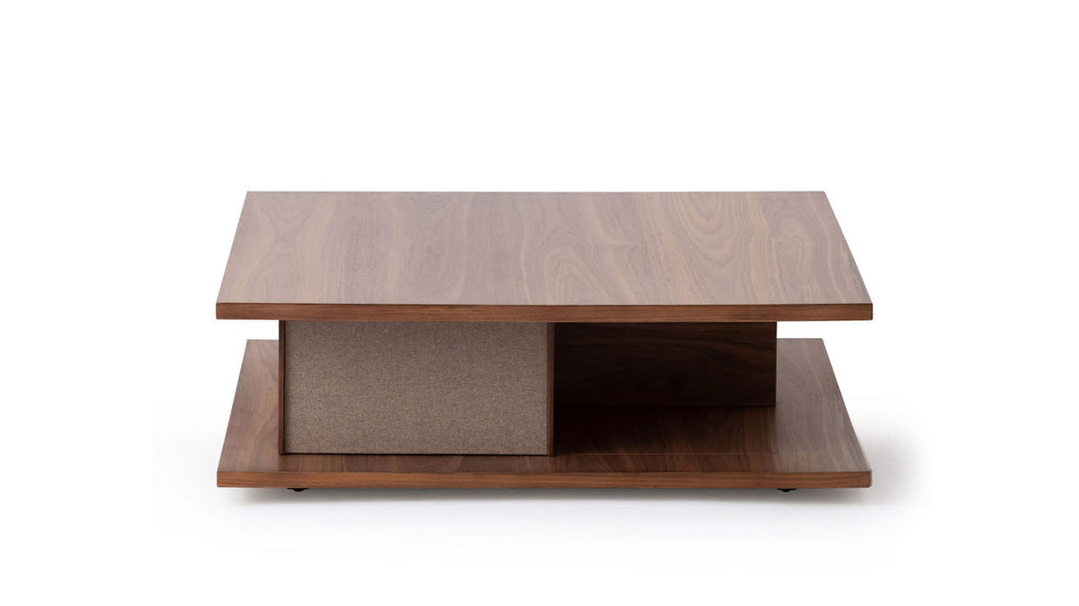 plank square coffee table