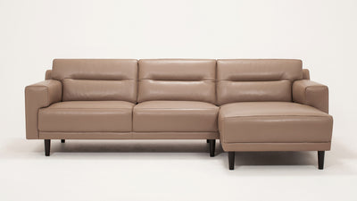 remi 2-piece sectional - leather