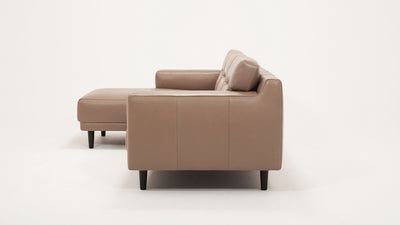 remi 2-piece sectional - leather