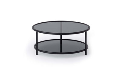 tubular round coffee table
